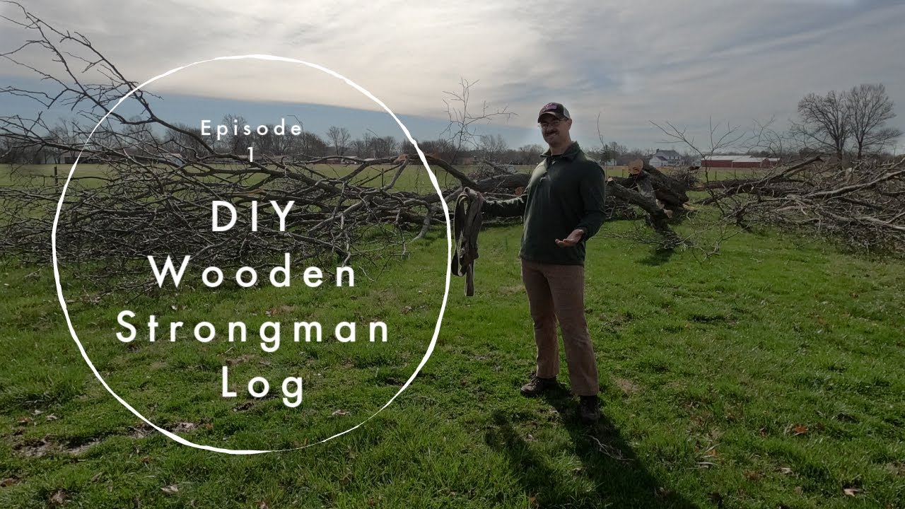 DIY Strongman Log | Episode 1 | Tree Harvesting | Log Selection | Strongman Garage Gym DIY