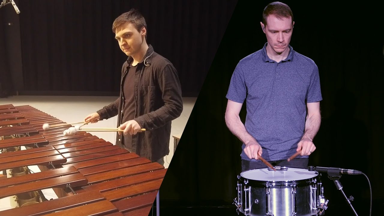 Courante - Duet for Snare Drum and Marimba | The Music Box Suite