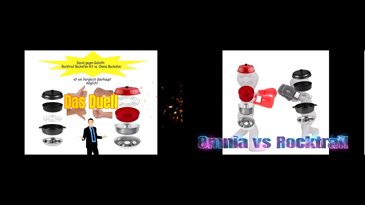 David gegen Goliath: Rocktrail Backofen-Kit vs. Omnia Backofen - Welcher ist besser?
