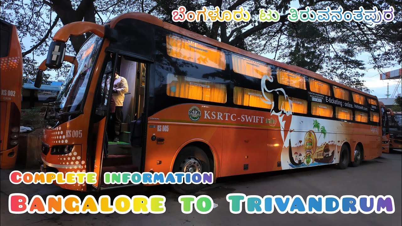Kerala KSRTC - swift Multi-Axle Volvo AC Sleeper Bus #bus #acbus #sleeperbus #privatebus #volvobus 