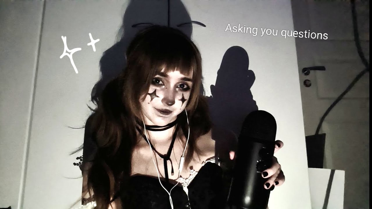 ASMR 👻 Clown Girl Interrogates You... ★Close-Up Whispers★