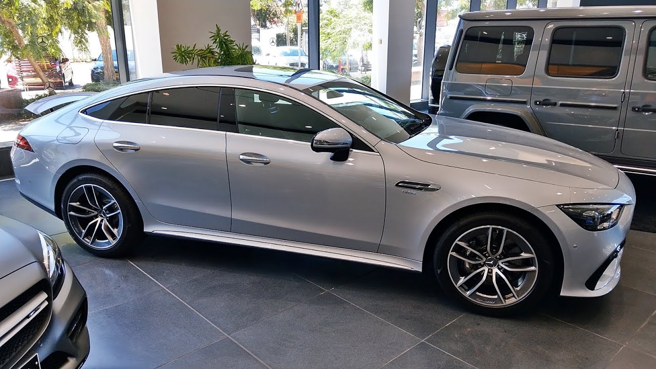 The New 2023 Mercedes AMG GT 43 4 Door Coupe - Interior Exterior