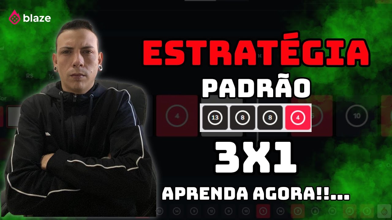 NOVO DOUBLE BLAZE: ESTRAT&Eacute;GIA DO PADR&Atilde;O 3x1 (SEM GALE) | PASSO A PASSO SIMPLES E LUCRATIVO!