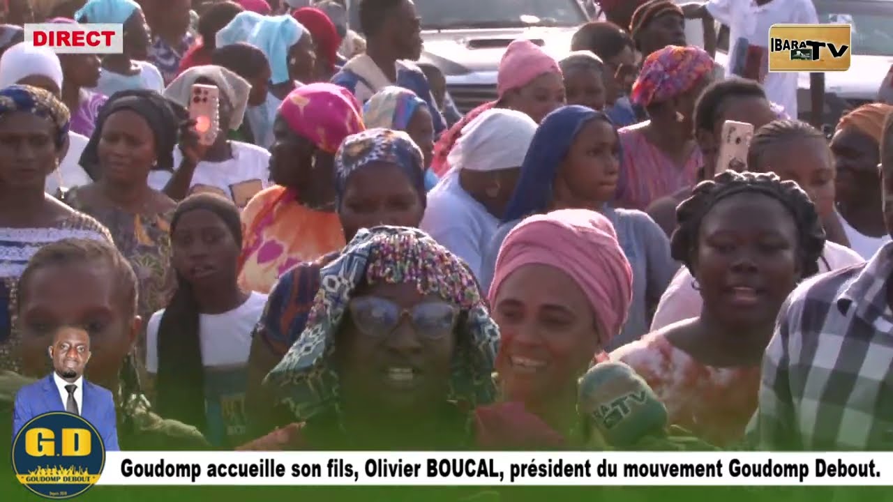 🔴DIRECT Goudomp accueille son fils, Olivier BOUCAL, président du mouvement Goudomp Debout.