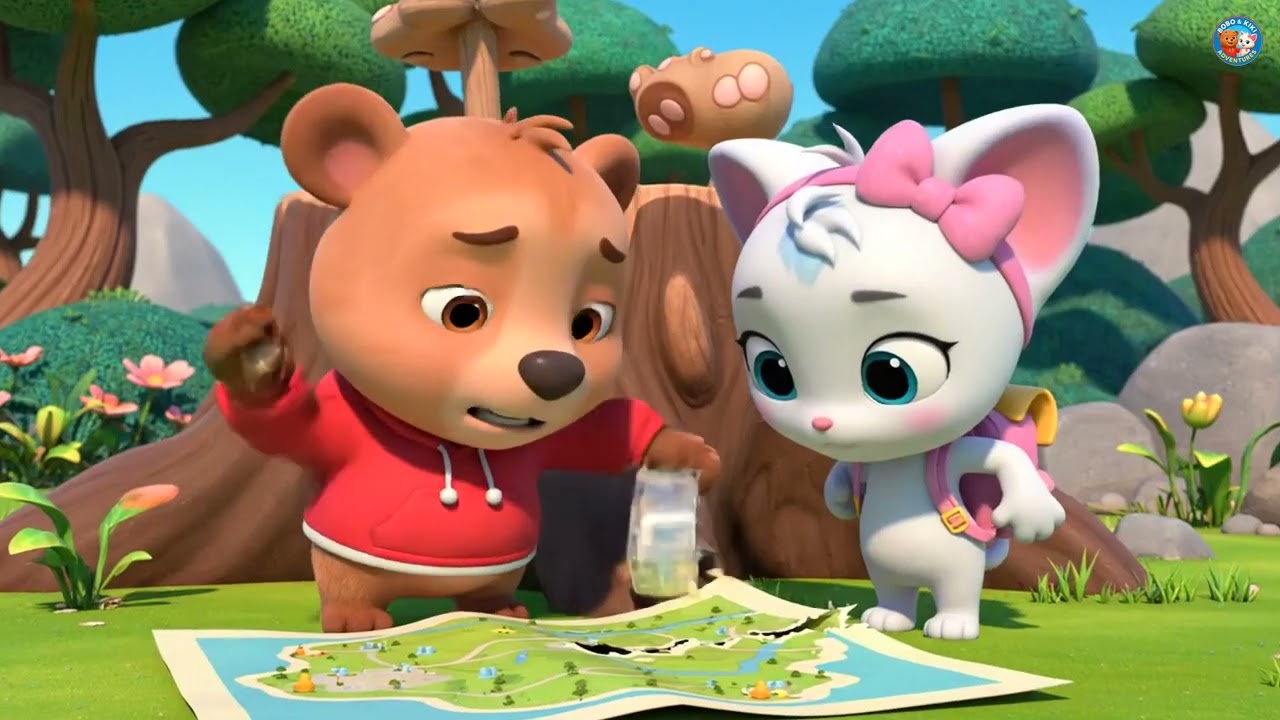 Danish | Hemmeligheden på Tordnens Bjerg | The Secret of Thunder Mountain | Kids Song