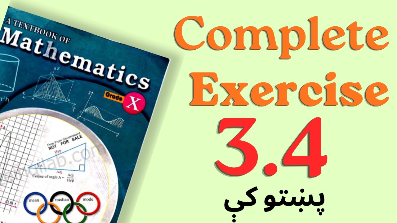Exercise 3.4 Class 10 maths | Easy and Step by Step Solution