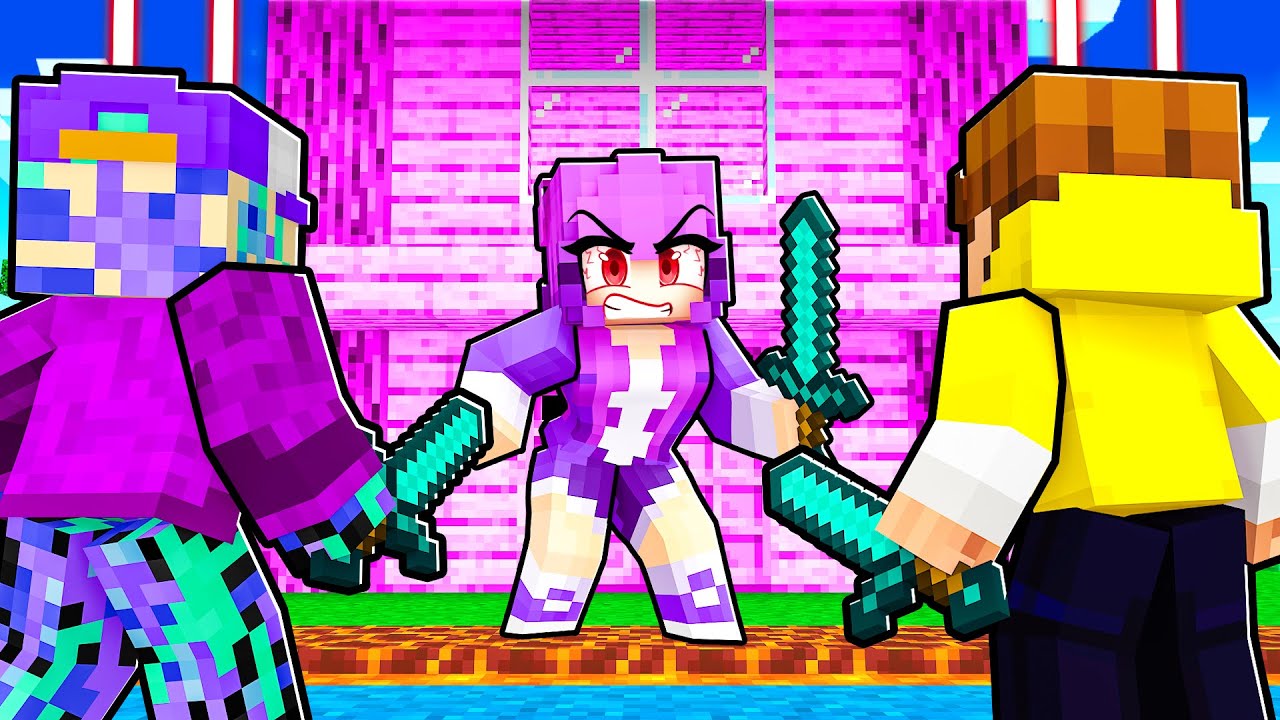 BOYS vs GIRLS SECURITY HOUSE in Minecraft!