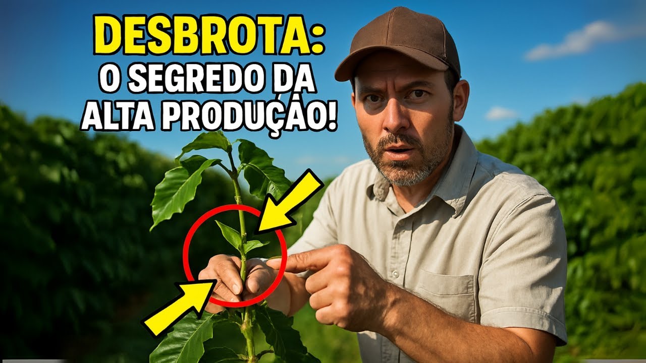 Desbrota: O Manejo Esquecido que Multiplica sua Colheita!