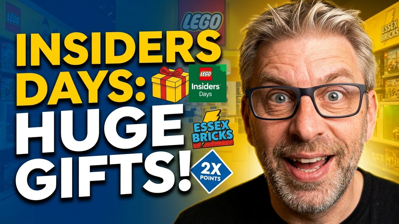 LEGO INSIDERS DAYS IS HERE! FREE GIFTS, DOUBLE POINTS & HUGE SALES INCOMING?