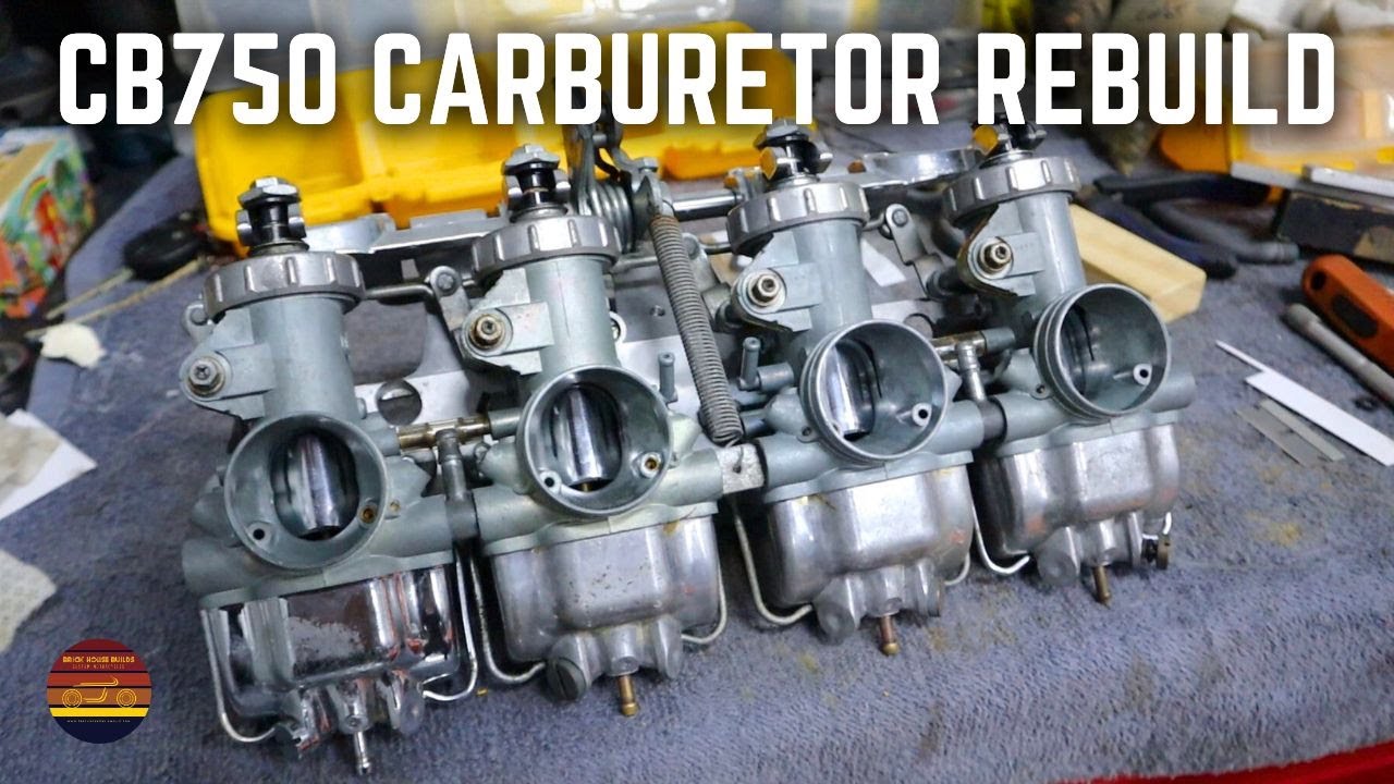 Rebuilding the Carburetors - CB750 Chopper Revival - EP2