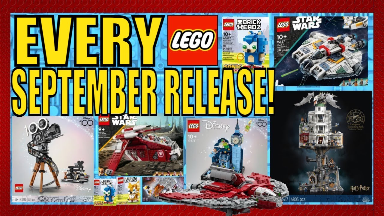 EVERY LEGO Set Releasing on SEPTEMBER 1st 2023!