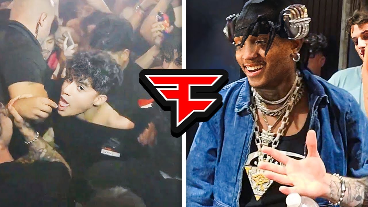 FaZe MEETS Ski Mask The Slump God & Stage DIVE..