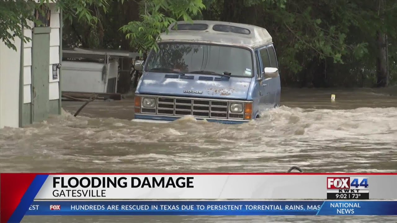 9:00 Gatesville flooding causes homeowners to evacuate