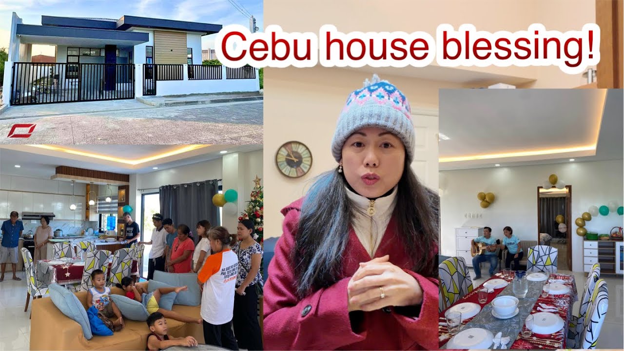 Ganap sa Cebu House blessing! Filipina American Life in USA