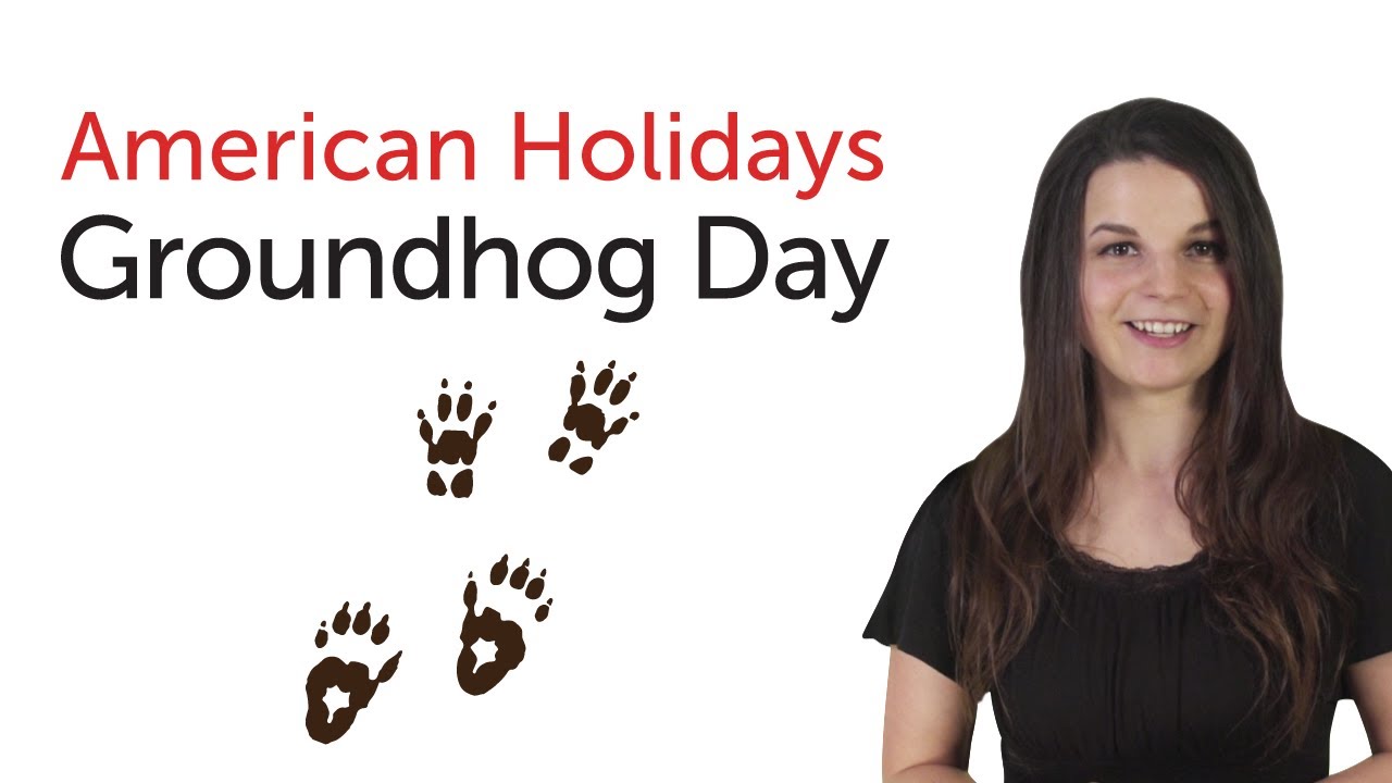 Learn American Holidays - Groundhog Day