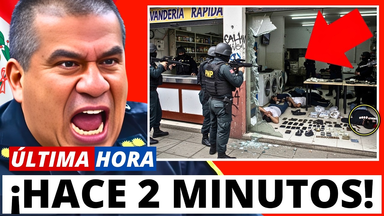 💥¡ATENDÍAN DE DÍA, DELINQUÍAN DE NOCHE! PNP REVIENTA NEGOCIO FACHADA QUE OPERABA PARA EL CRIMEN