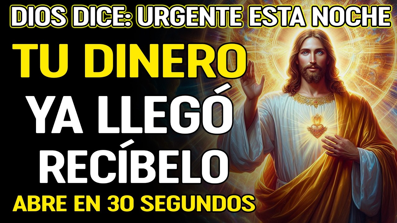 DIOS DICE: TU DINERO YA ESTÁ LISTO — HOY LO RECIBES CON ESTA ORACIÓN PROFÉTICA