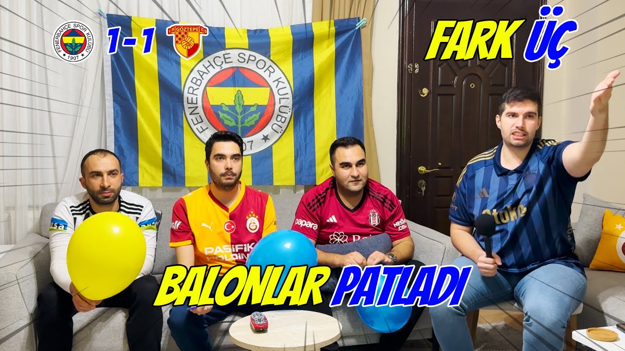 FENERBAHÇE - GÖZTEPE MAÇI TEPKİ VİDEOSU! #fenerbahçe