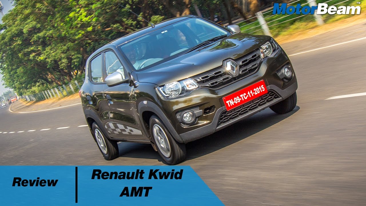 Renault Kwid AMT Review | MotorBeam