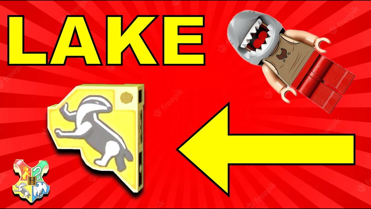 How to get Hufflepuff Crest Black Lake? HP Lego