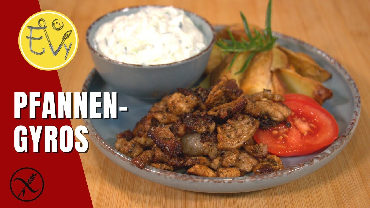 Schnelles Pfannengyros Rezept für zu Hause!