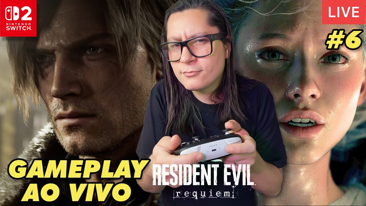 Resident Evil Requiem Direto do Nintendo Switch 2! 😱🔥O Fim está Próximo? Ep6