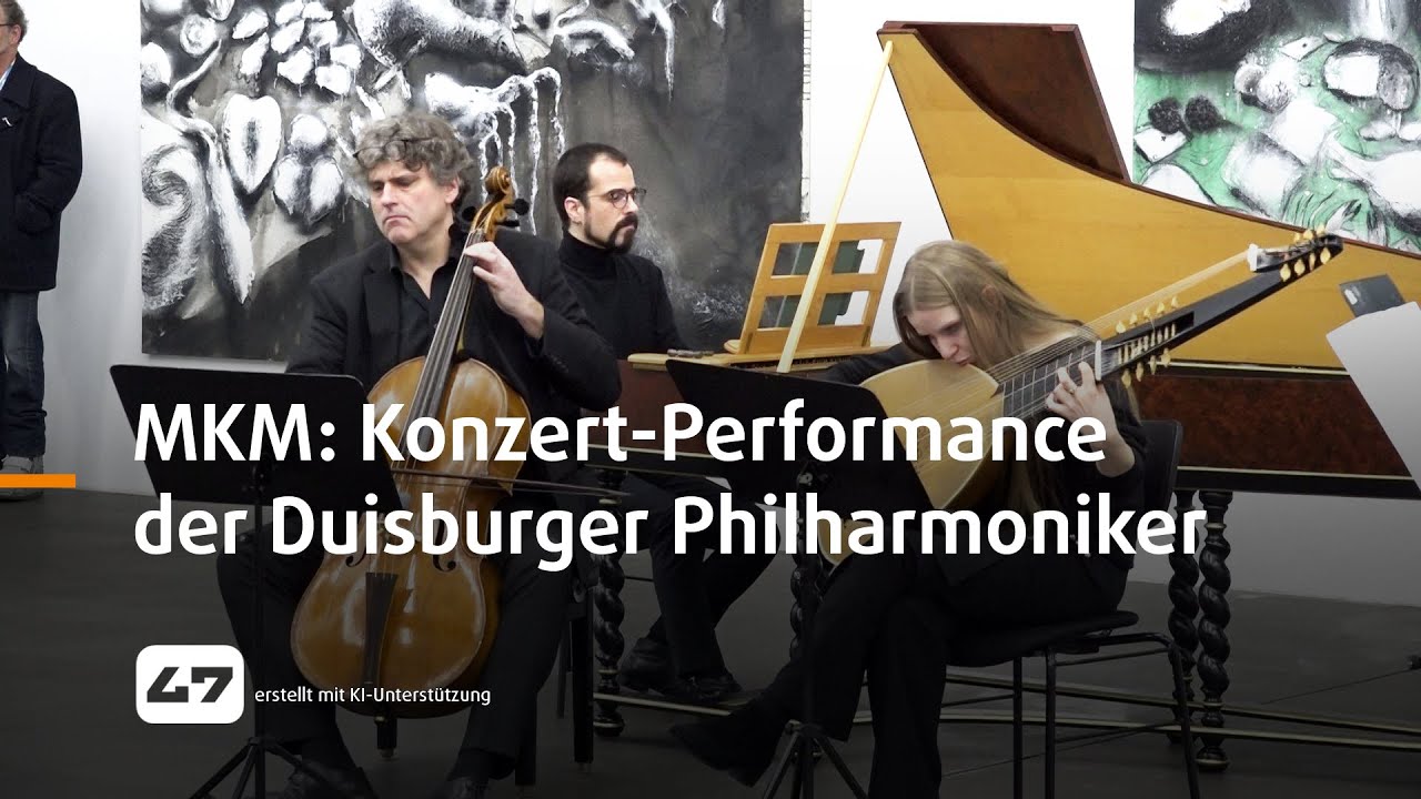 STUDIO 47 .live | MUSEUM KÜPPERSMÜHLE: KONZERT-PERFORMANCE DER DUISBURGER PHILHARMONIKER