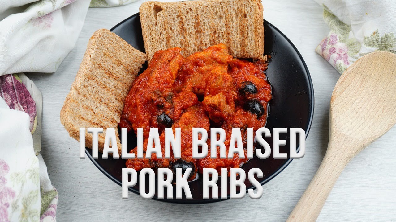 Italian Braised Pork Ribs, a Classic Dish From the Heart of Tuscany
