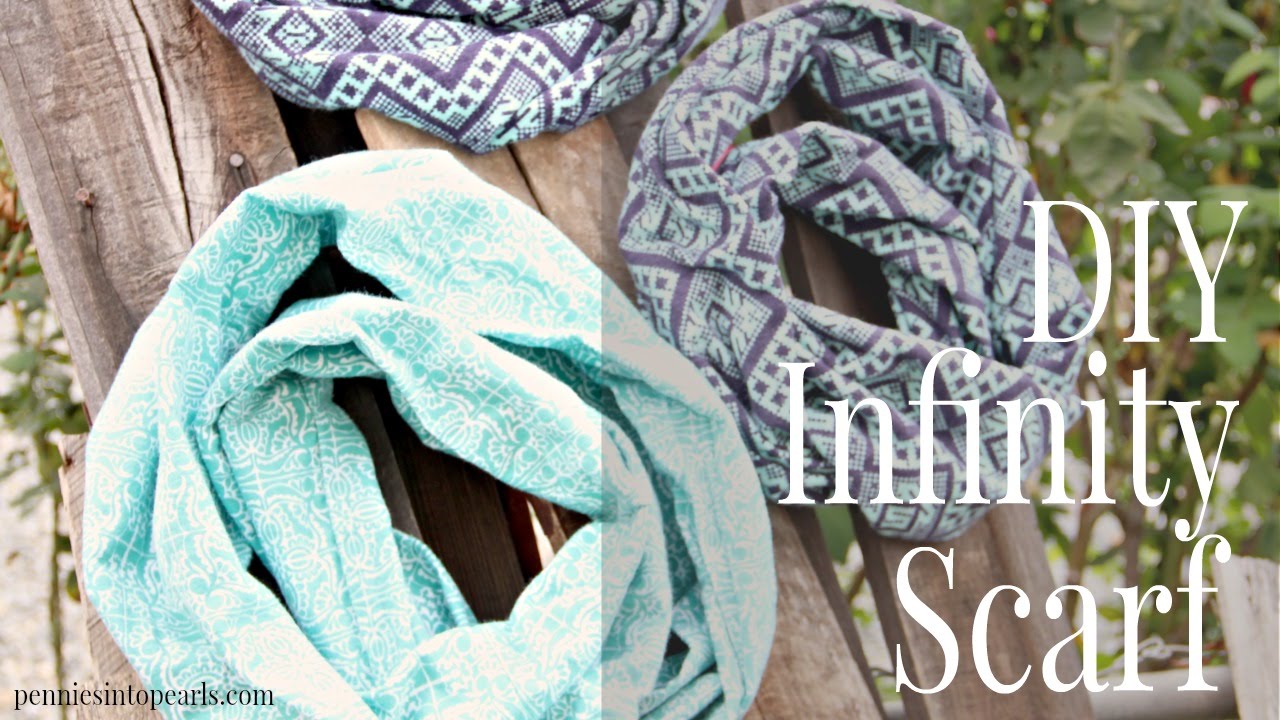 DIY Infinity Scarf Tutorial