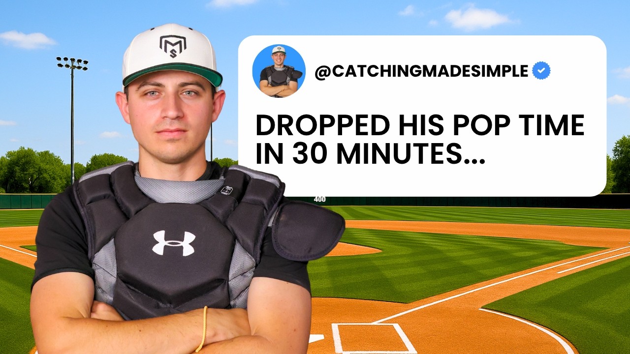 He IMPROVED his POP TIME in 30 MINUTES