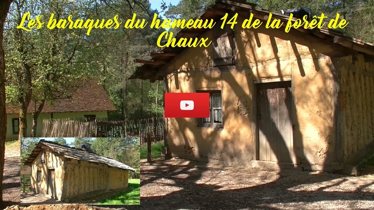 Les baraques du hameau 14 de la forêt de Chaux