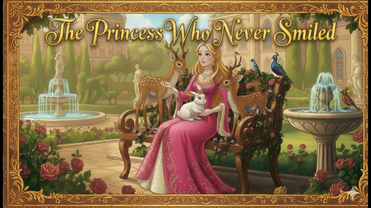The Princess Who Never Smiled| English Moral Story For Teenagers| Easy English|