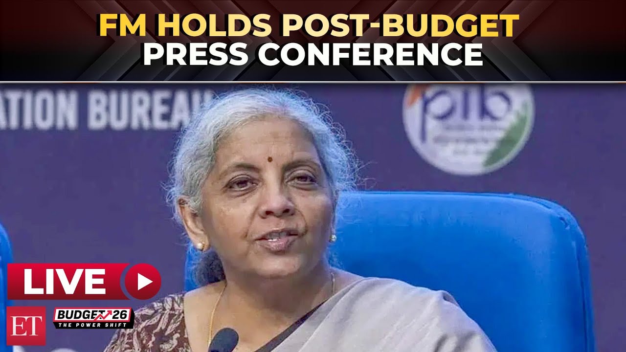 LIVE | FM Nirmala Sitharaman addresses media after Union Budget 2026-27