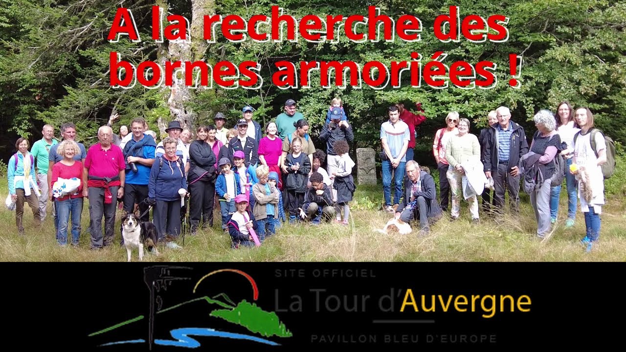 Les bornes armoriées de La Tour d'Auvergne