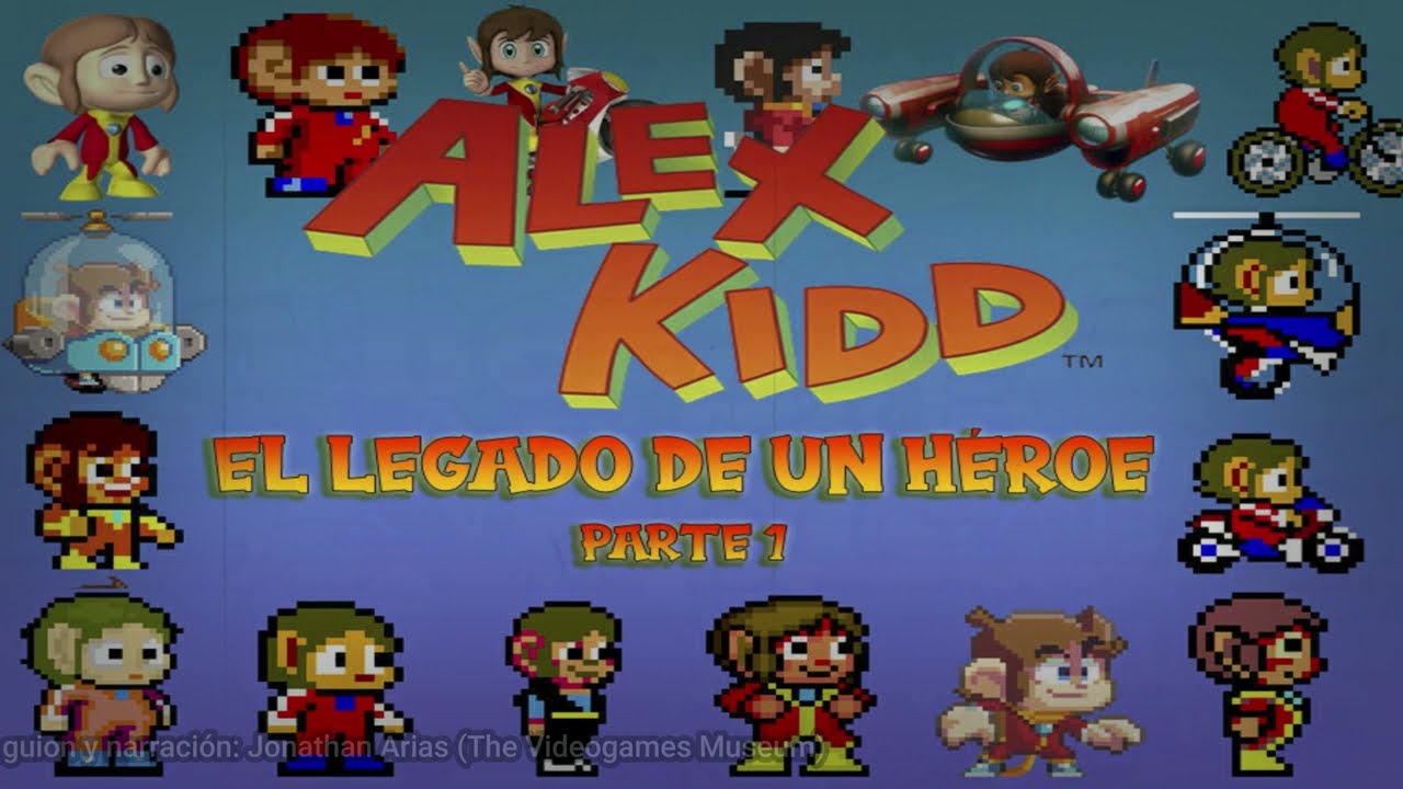 ALEX KIDD, EL LEGADO DE UN HÉROE [PARTE1] (REPASAMOS TODOS SUS JUEGOS)