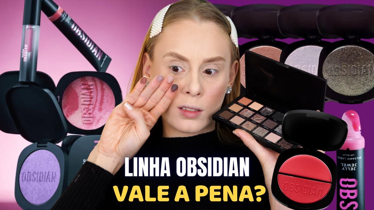 TESTEI a NOVA COLEÇÃO OBSIDIAN da RUBY ROSE *É A MELHOR DAS BARATINHAS?*