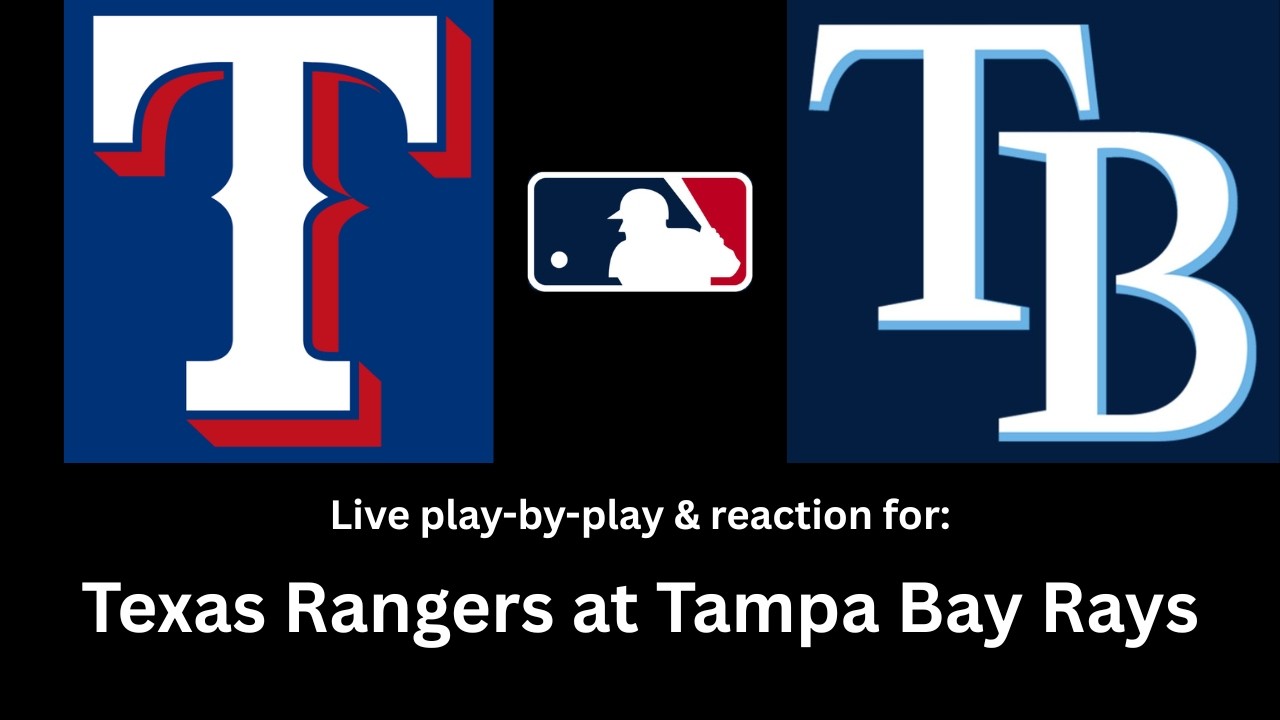 Rangers vs Rays 7.30.26: LIVE play by play & reaction⚾