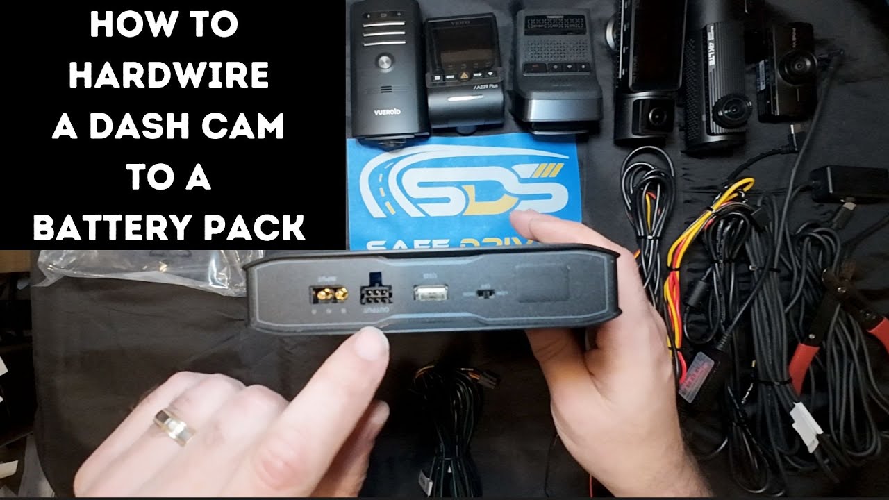 How To Hardwire A Dash Camera To a Battery Pack