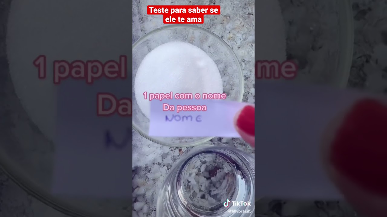 Simpatia para saber se ele te ama