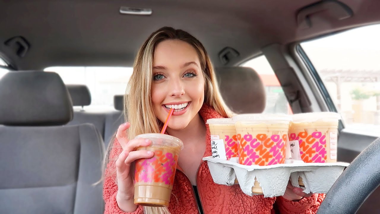 Trying my SUBSCRIBERS favorite DUNKIN' Drinks