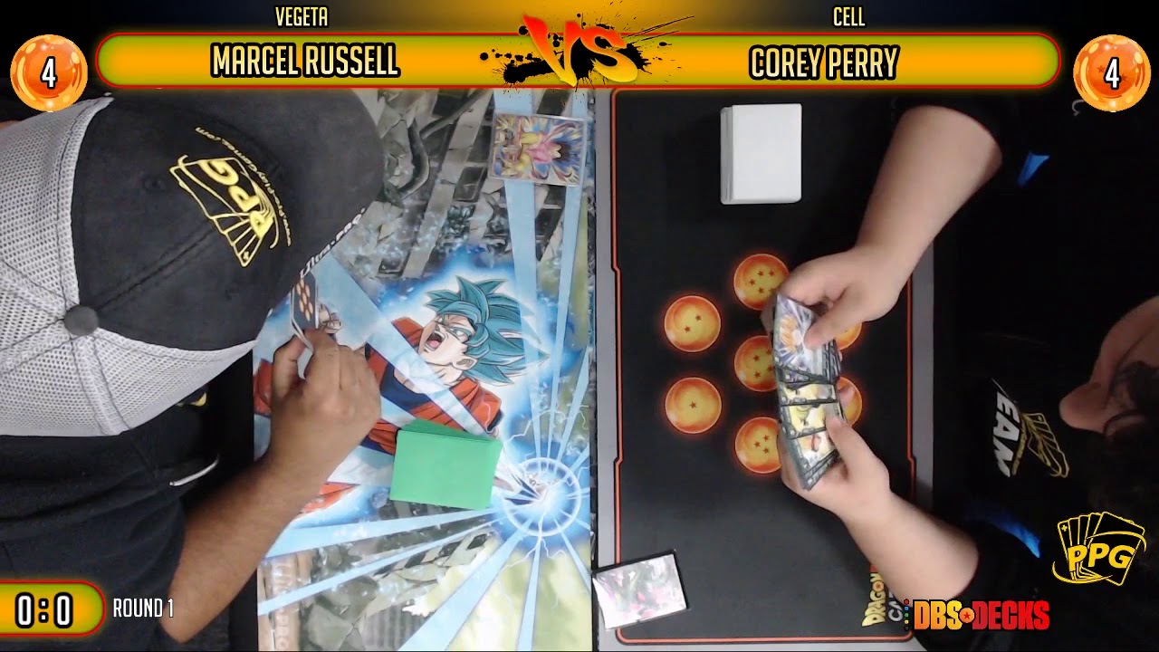 DBS TOP Case Tournament R1 - Marcel Russell (Vegeta) v Cell Universe 2