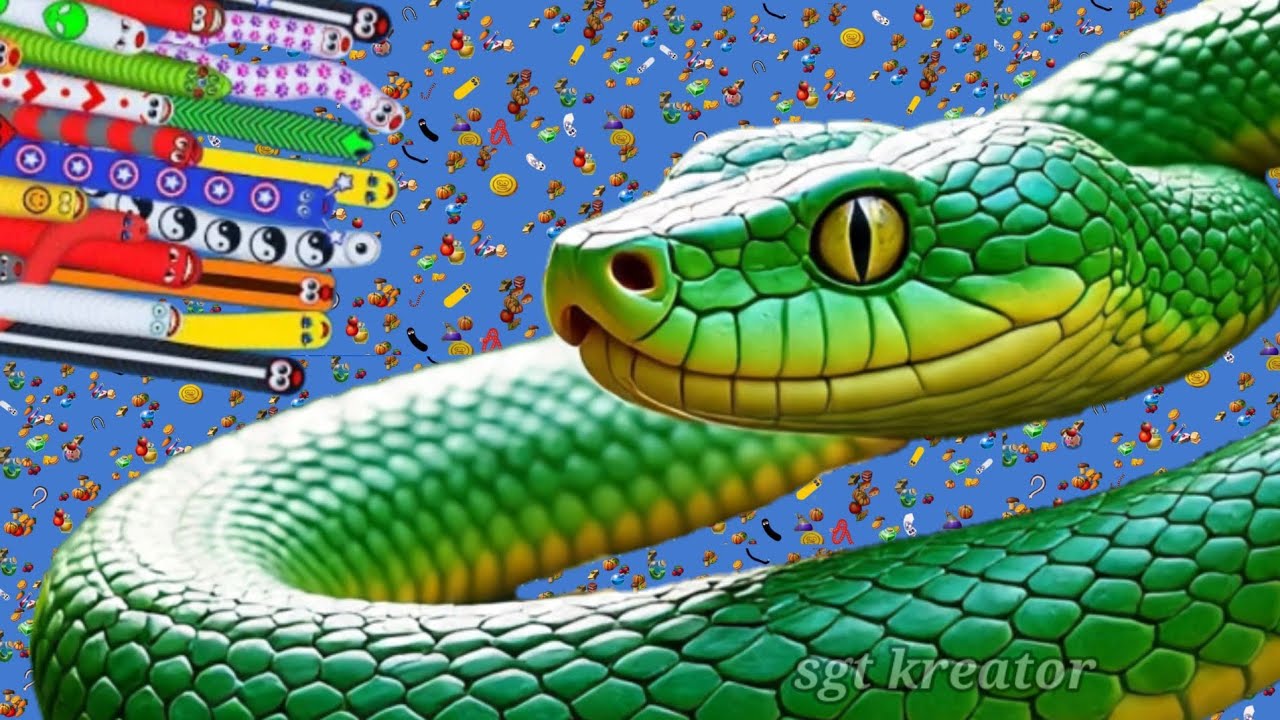 WORMS ZONE.IO // GAME ULAR 