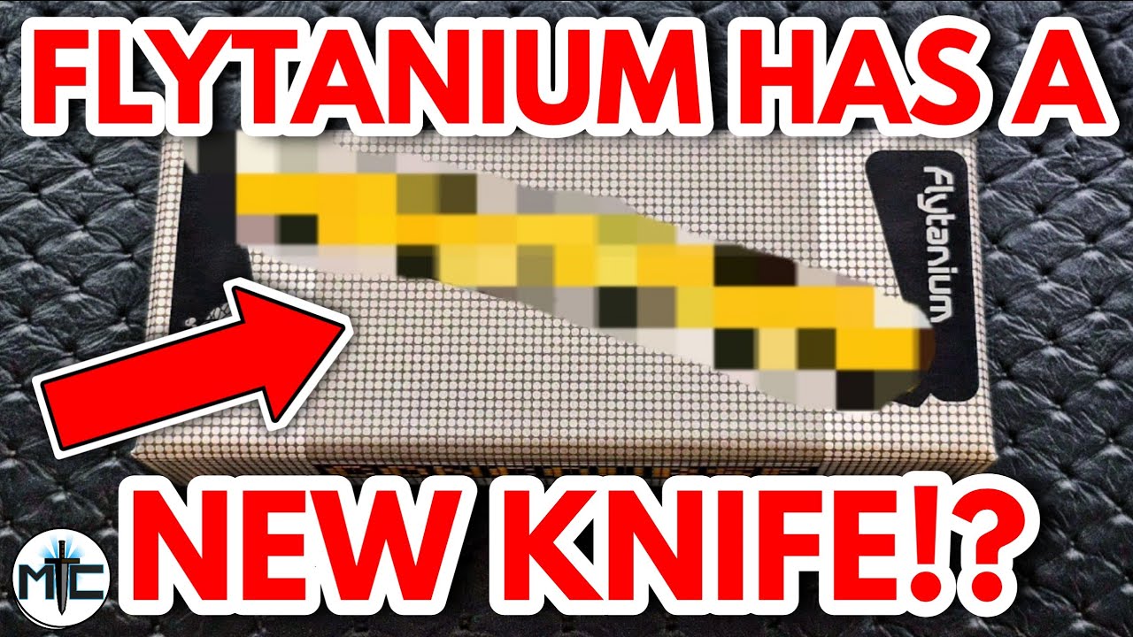 Flytanium Has A NEW KNIFE, And Some People Will Absolutely LOVE The Combination Of Materials 