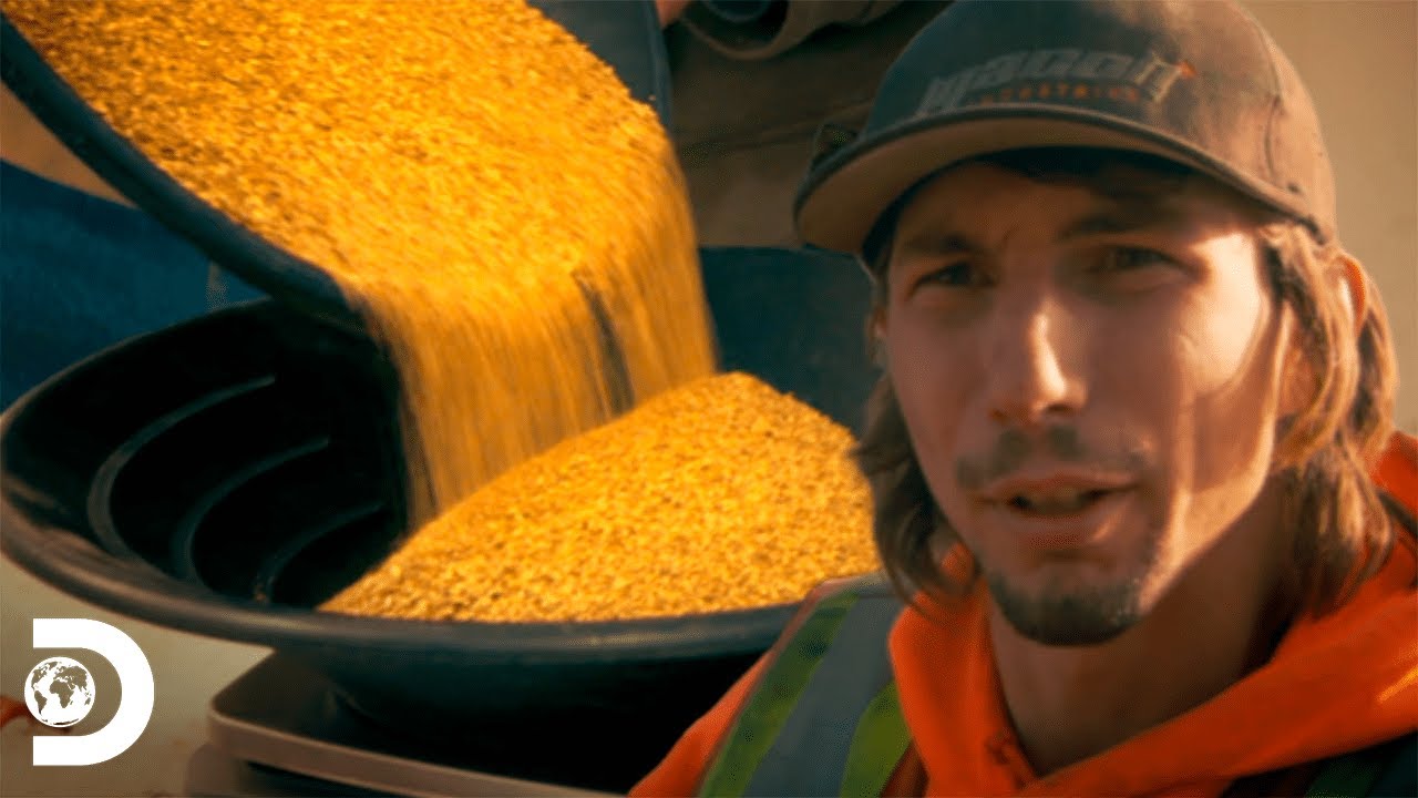 Incre&iacute;ble lavado de oro en la operaci&oacute;n de Parker Schnabel | Fiebre del oro| Discovery Latinoam&eacute;rica