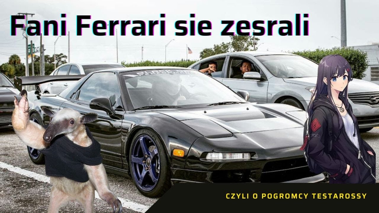 SAMOCH&Oacute;D KT&Oacute;RY ZNISZCZYŁ AUTORYTET FERRARI// HONDA NSX