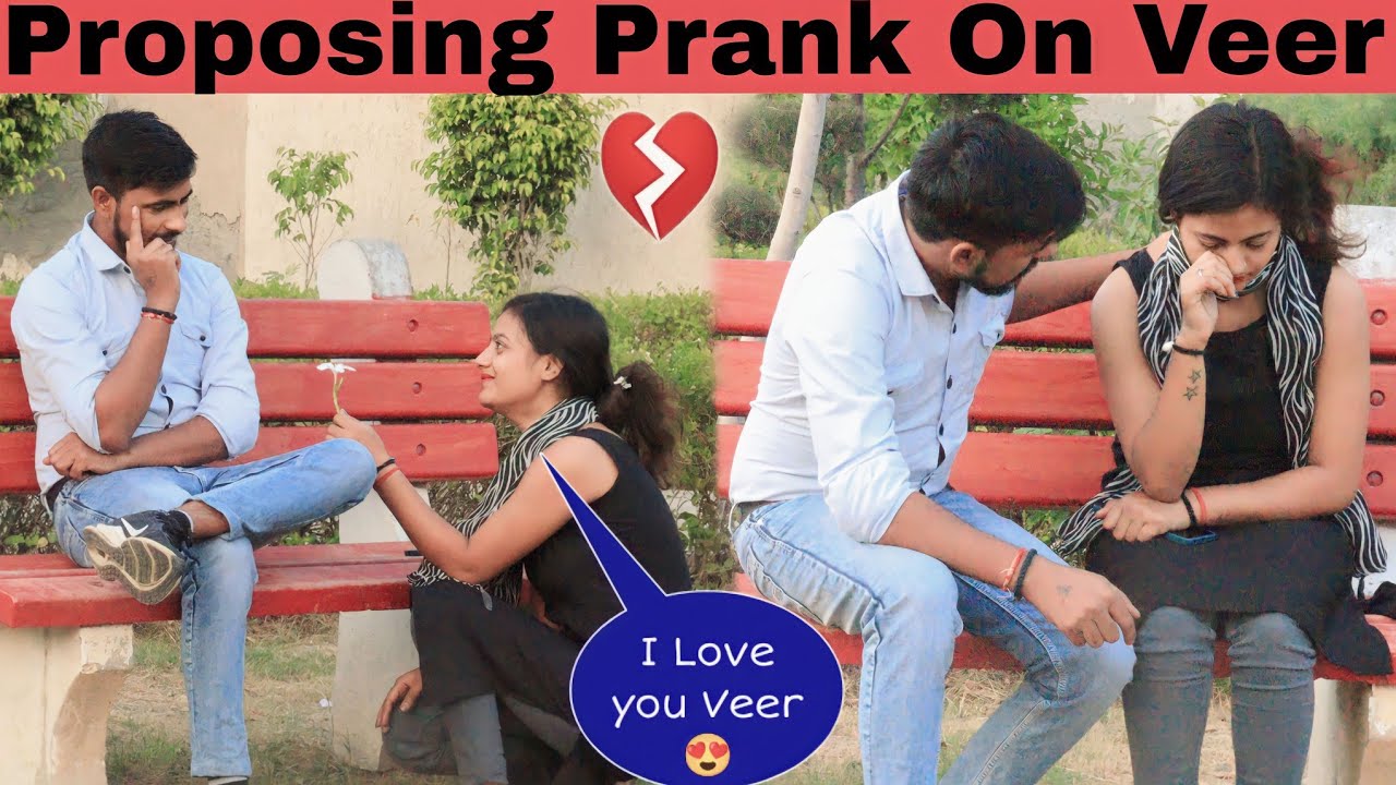 Surprise Proposal From An Old Friend Komal 😍 || Gone Emotional 😭💔 || Veersha yadav