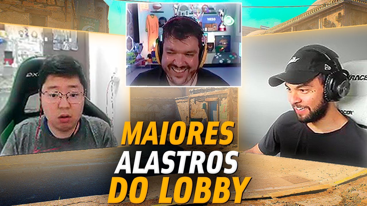 Os maiores alastros do Lobby do Alastro no CS2 | Tribo com Gaules, BT, Liminha, Nak...
