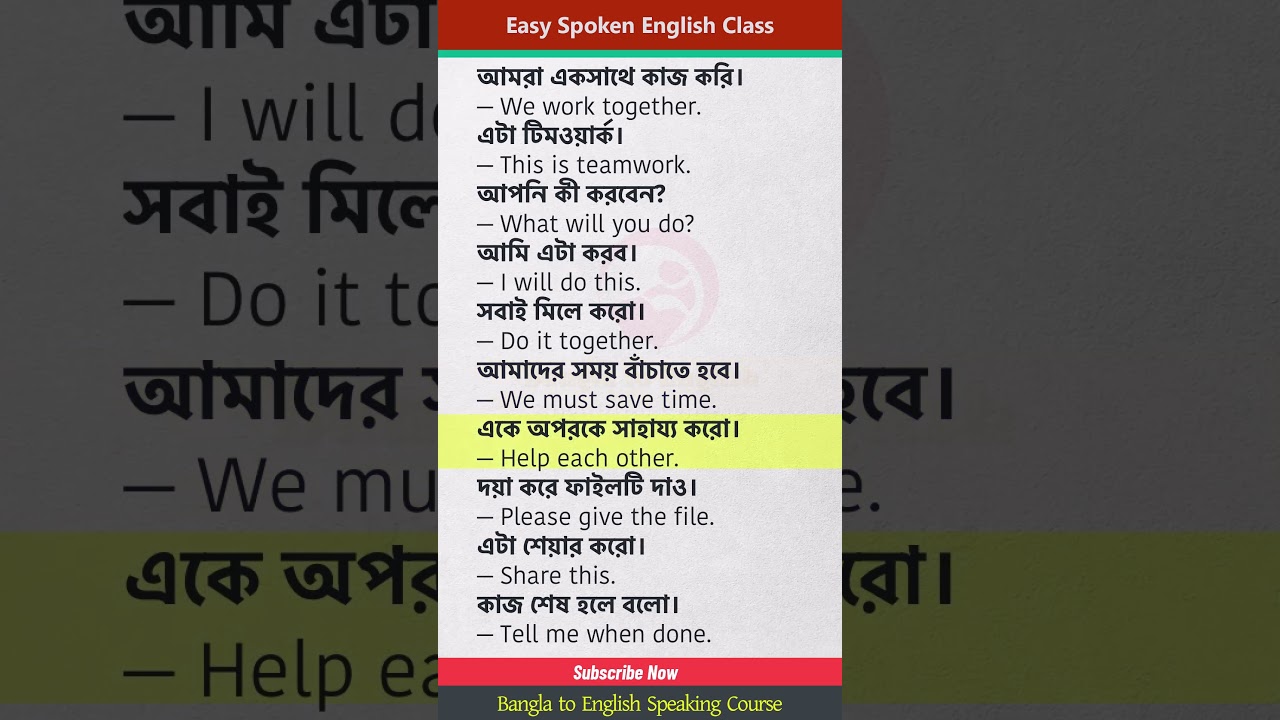 Speaking Practice করার Real-Life Examples | সহজভাবে English Speaking Improve করুন