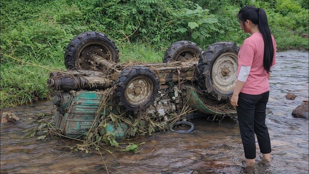 A Tractor Lost to the River… But Is Its Engine Still Beating?