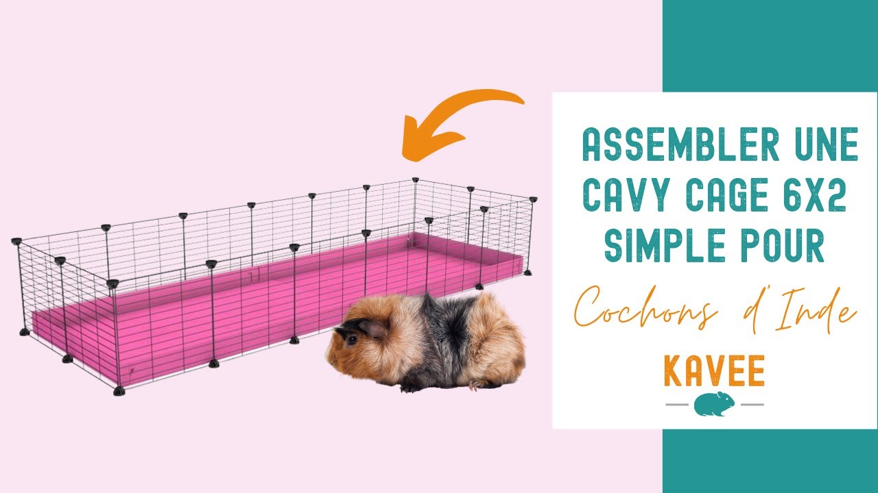 [FR] TUTO : Assemblage d'une cavy cage KAVEE 6x2 simple